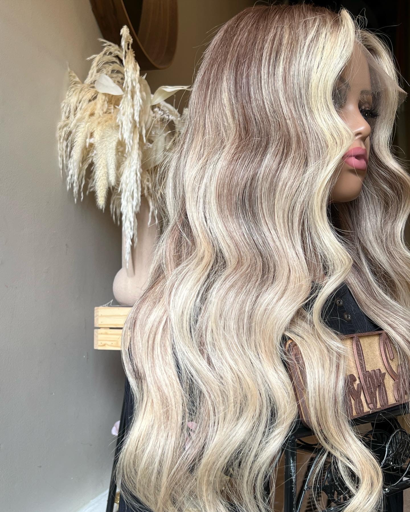 California Blonde HD 100% human hair luxury wig