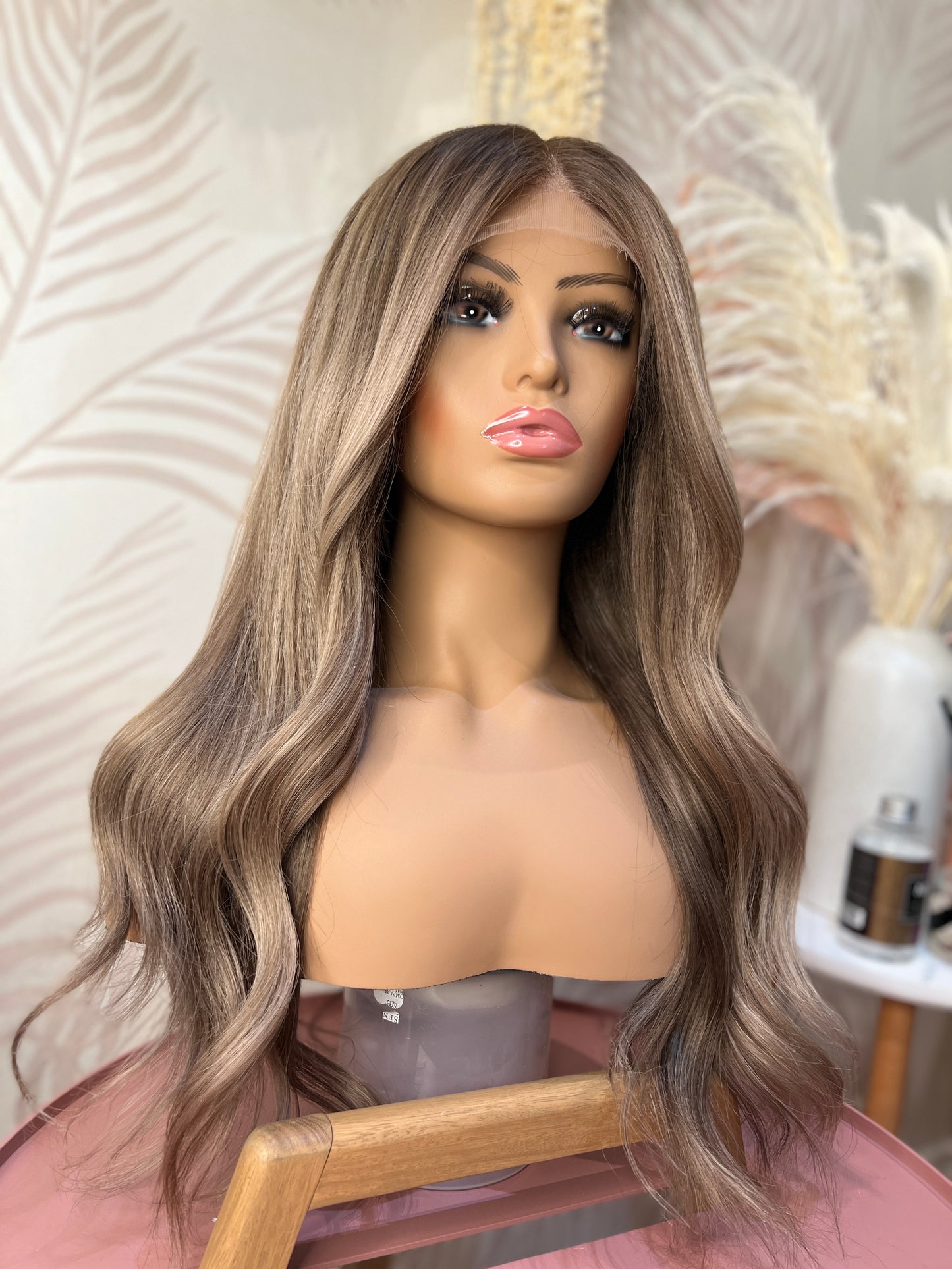 Mushroom Brunette Wig 100% human hair